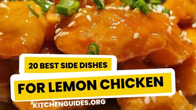 20 Best Side Dishes for Lemon Chicken