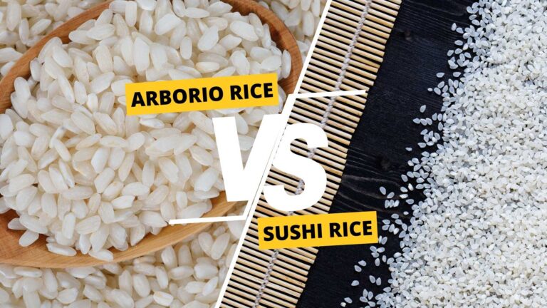 Arborio Rice vs Sushi Rice