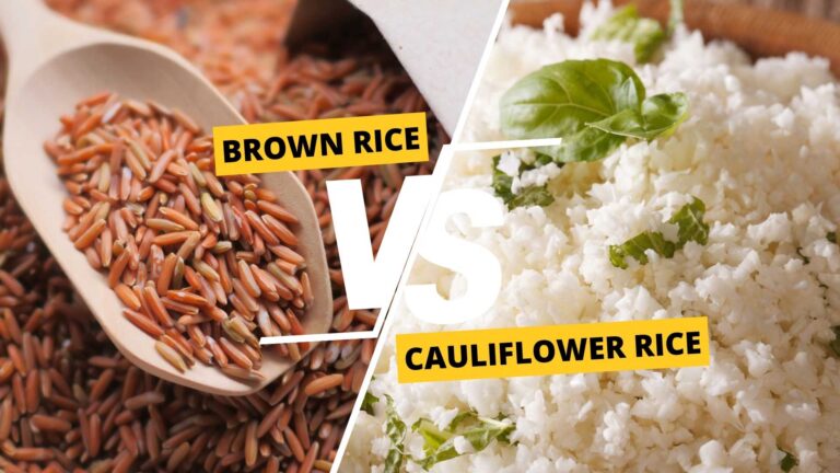 Brown Rice vs Cauliflower Rice