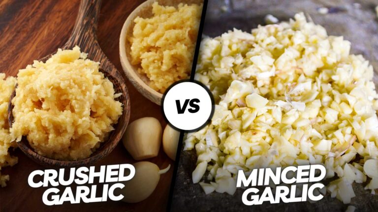 Crushed vs Minced Garlic